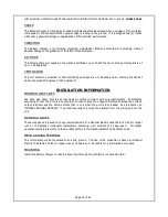 Preview for 10 page of La Marche A75D Instructions Manual