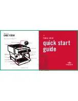 Предварительный просмотр 1 страницы La Marzocco linea mini Quick Start Manual