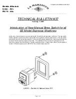 Предварительный просмотр 1 страницы La Marzocco Linea Technical Bulletin