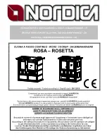 LA NORDICA ROSA Instructions For Installation, Use And Maintenance Manual preview