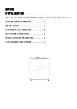 Preview for 2 page of La Sommeliere LS 48B Operating Instructions Manual