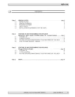 Preview for 3 page of La Spaziale S 3 Manual For Use And Maintenance