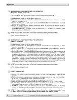 Preview for 8 page of La Spaziale S 3 Manual For Use And Maintenance