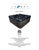 La-Z-Boy Spas Premier Owner'S Manual preview