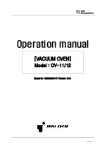 Предварительный просмотр 1 страницы Lab companion OV-11 Operation Manual