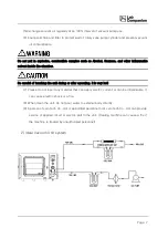 Предварительный просмотр 7 страницы Lab companion OV-11 Operation Manual