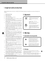 Preview for 2 page of Lab.gruppen D Series Operation Manual