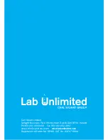 Preview for 20 page of Lab Unlimited GF500 Operation Manual