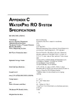 Preview for 42 page of Labconco WaterPro RO 90750 Series User Manual