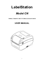 LabelStation CN User Manual preview