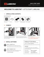 Preview for 1 page of LabelTac 6 Quick Start Manual