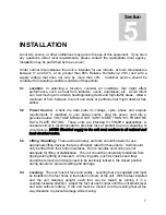 Preview for 7 page of Labnet 311D Installation And Instruction Manual