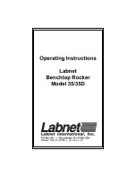 Labnet 35 Operating Instructions Manual preview