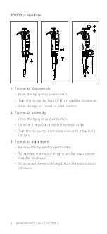 Предварительный просмотр 10 страницы Labnet BioPette PLUS Instruction Manual