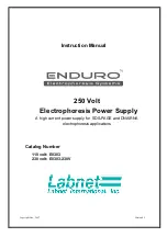 Labnet Enduro E0303 Instruction Manual предпросмотр