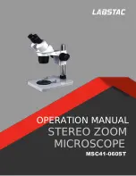 LABSTAC MSC41-060ST Operation Manual preview