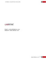 Предварительный просмотр 17 страницы LABSTAC MSC41-060ST Operation Manual