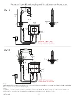 Preview for 2 page of Lacava EX31 Owner'S Manual