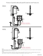 Preview for 3 page of Lacava EX31 Owner'S Manual