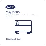 Preview for 1 page of LaCie 2big DOCK Quick Install Manual