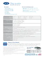 Preview for 4 page of LaCie 2big Quadra USB 3.0 Specification