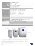Preview for 6 page of LaCie 301382U Specifications
