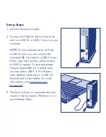 Предварительный просмотр 4 страницы LaCie 301527 Quick Install Manual
