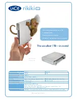 Preview for 1 page of LaCie 301939 Specifications