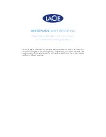 LaCie 324 Manual preview
