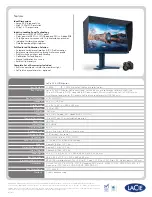 Preview for 2 page of LaCie 526 Specifications