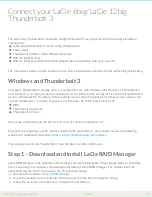 Предварительный просмотр 24 страницы LaCie 6big Thunderbolt 3 User Manual