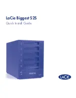 LaCie Biggest S2S Quick Install Manual предпросмотр
