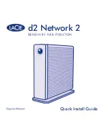 Preview for 1 page of LaCie d2 Network 2 Quick Install Manual