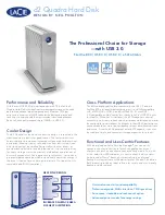 Preview for 1 page of LaCie d2 Quadra USB 3.0 Datasheet