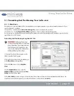 Preview for 15 page of LaCie Ethernet Disk mini Manual