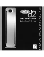 Preview for 1 page of LaCie Extreme d2 Quick Install Manual