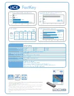 Preview for 2 page of LaCie FastKey Datasheet