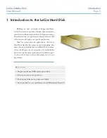 Предварительный просмотр 5 страницы LaCie Golden Disk User Manual