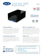 LaCie hard disk MAX Datasheet preview