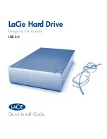 Предварительный просмотр 1 страницы LaCie Hard Drive Quick Install Manual