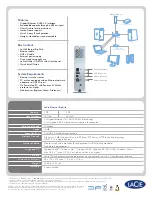 Предварительный просмотр 2 страницы LaCie LaCie Ethernet Big Disk Information Sheet