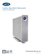 LaCie LaCie Ethernet Big Disk Specification предпросмотр