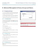 Preview for 29 page of LaCie LaCie Ethernet Disk User Manual