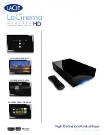 LaCie LaCinema Classic HD Datasheet preview