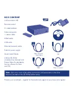 Preview for 3 page of LaCie LaCinema Mini HD Connect Quick Install Manual