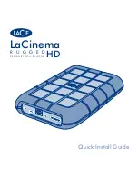 Preview for 1 page of LaCie LaCinema Rugged HD Quick Install Manual