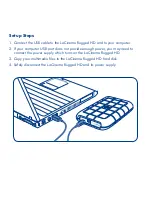 Preview for 4 page of LaCie LaCinema Rugged HD Quick Install Manual