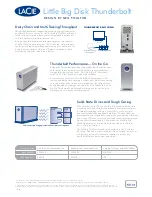 Предварительный просмотр 2 страницы LaCie Little Big Disk Datasheet