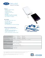 Preview for 2 page of LaCie Little Disk Datasheet