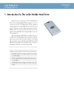 Preview for 5 page of LaCie Mobile Drive Manual